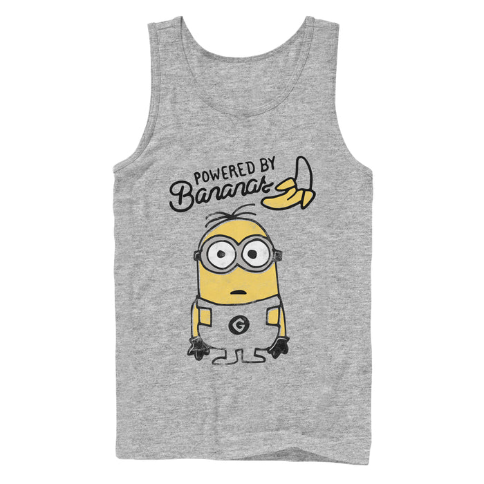 fifth sun Men's Despicable Me Minion Powered By Tank Top