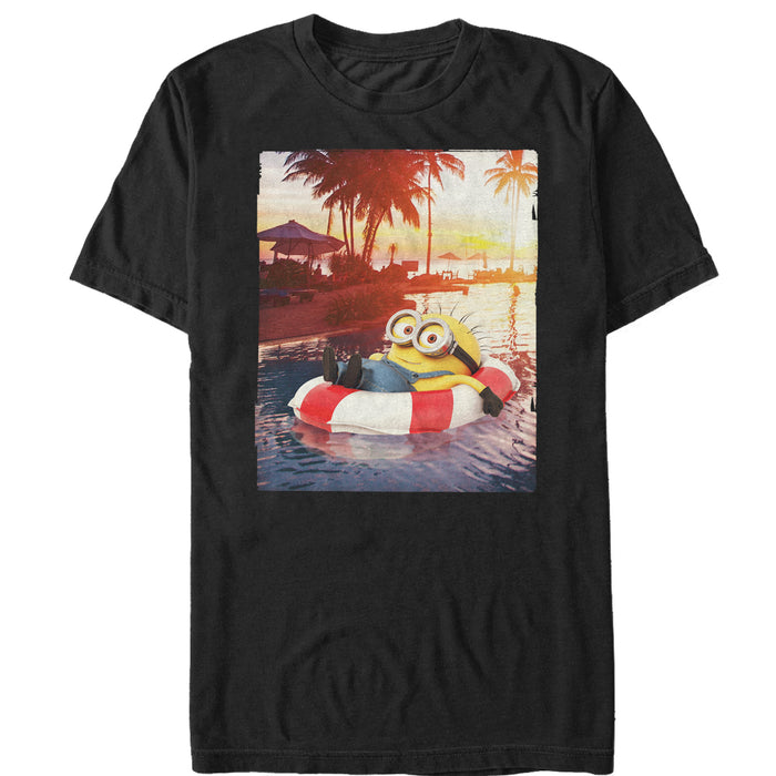 fifth sun Men's Despicable Me Minion Tropical Vacation T-Shirt