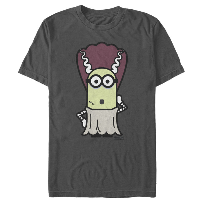 fifth sun Men's Despicable Me Minions Bride Of Frankenstein Pose T-Shirt