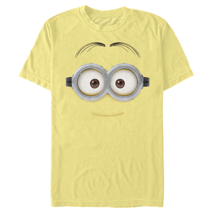 fifth sun Men's Despicable Me Minions Dave Focused Big Face T-Shirt