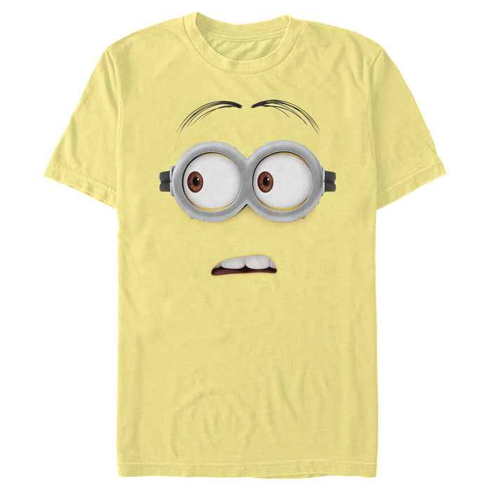 fifth sun Men's Despicable Me Minions Dave Side Glance Big Face T-Shirt