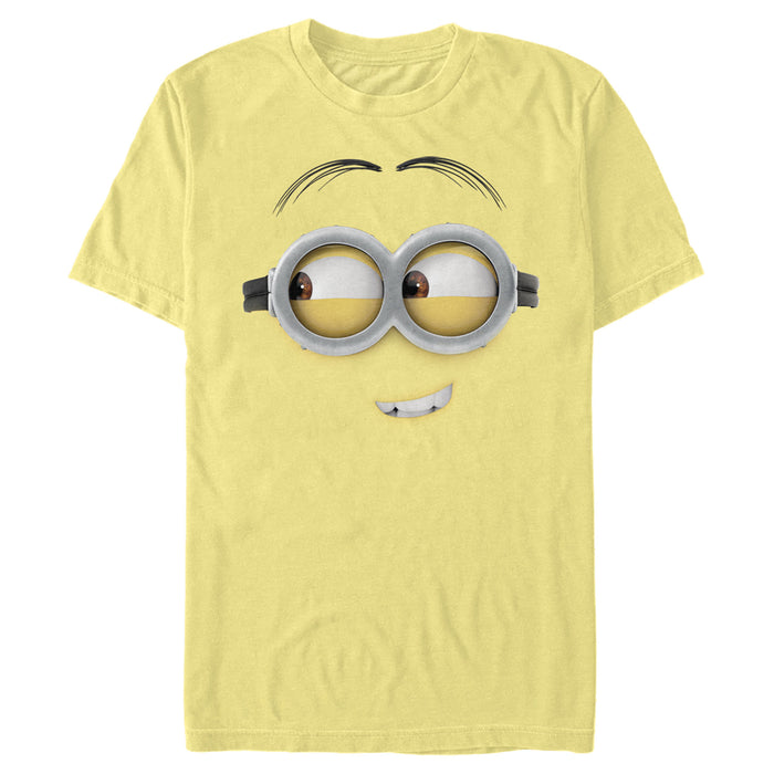fifth sun Men's Despicable Me Minions Dave Side Smile Big Face T-Shirt