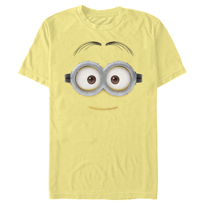 fifth sun Men's Despicable Me Minions Small Smile Dave Big Face T-Shirt