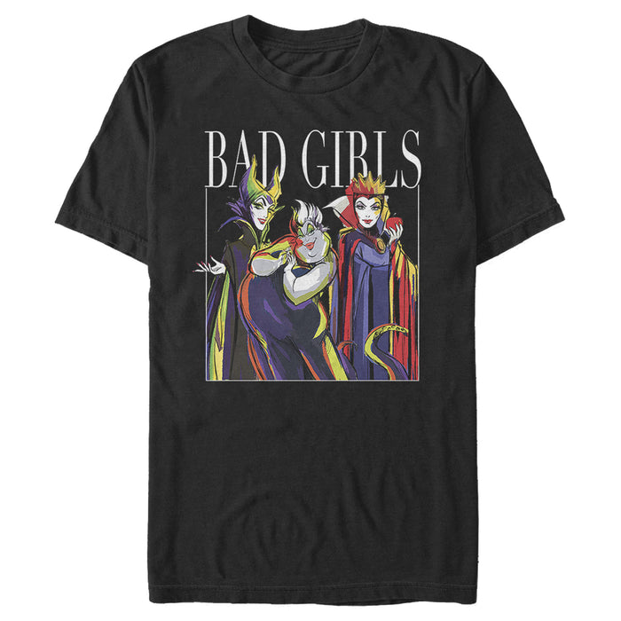 fifth sun Men's Disney Princesses Artistic Bad Girl T-Shirt