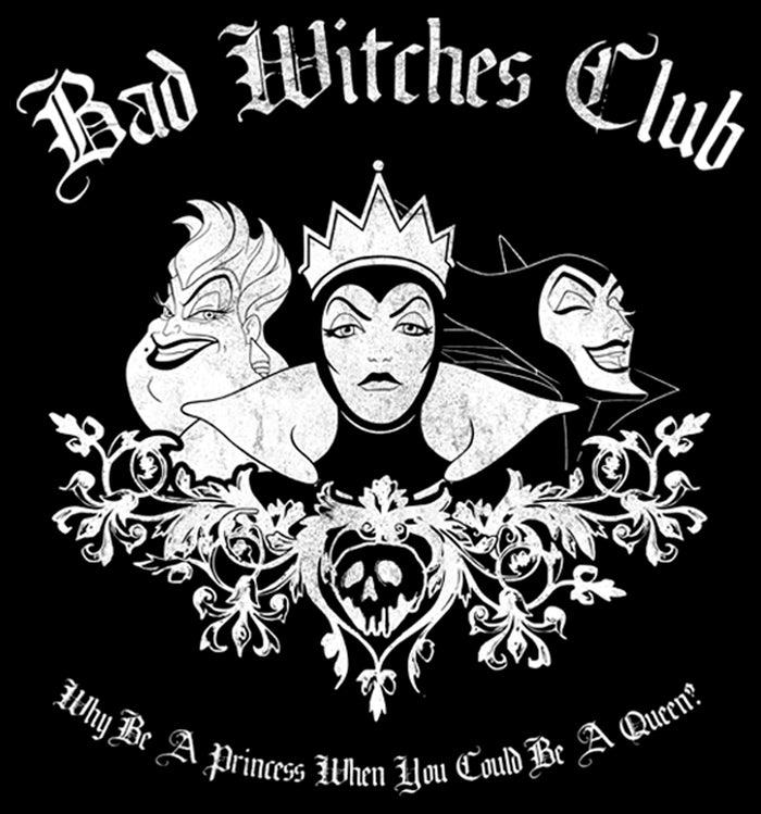 Fifth Sun Men's Disney Princesses Bad Witches Club T-Shirt