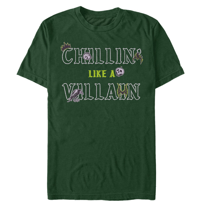Fifth Sun Men's Disney Princesses Chillin' Like A Villain Icons T-Shirt
