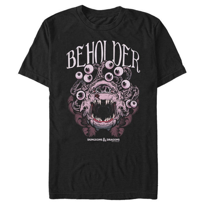 fifth sun Men's Dungeons & Dragons Beholder Monster Portrait T-Shirt