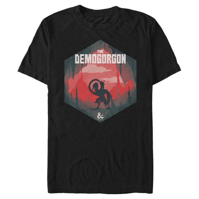 fifth sun Men's Dungeons & Dragons Demogorgon Monster Frame T-Shirt