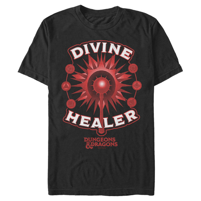 fifth sun Men's Dungeons & Dragons Divine Healer Aura T-Shirt
