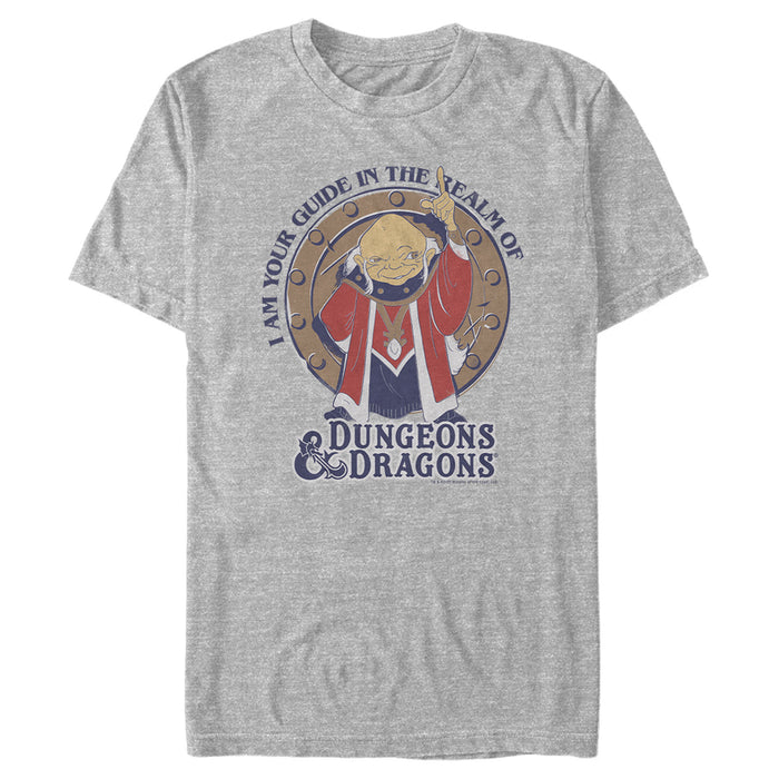 fifth sun Men's Dungeons & Dragons Dungeon Master Guide Cartoon T-Shirt