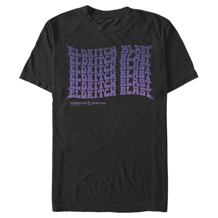 fifth sun Men's Dungeons & Dragons Eldritch Blast Groovy T-Shirt