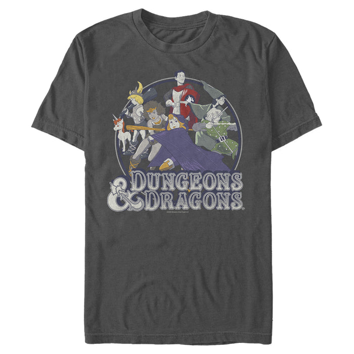 fifth sun Men's Dungeons & Dragons Fantasy Players Cartoon T-Shirt