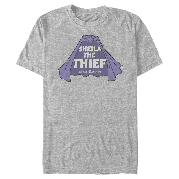 fifth sun Men's Dungeons & Dragons Sheila the Thief Magical Robe Cartoon T-Shirt
