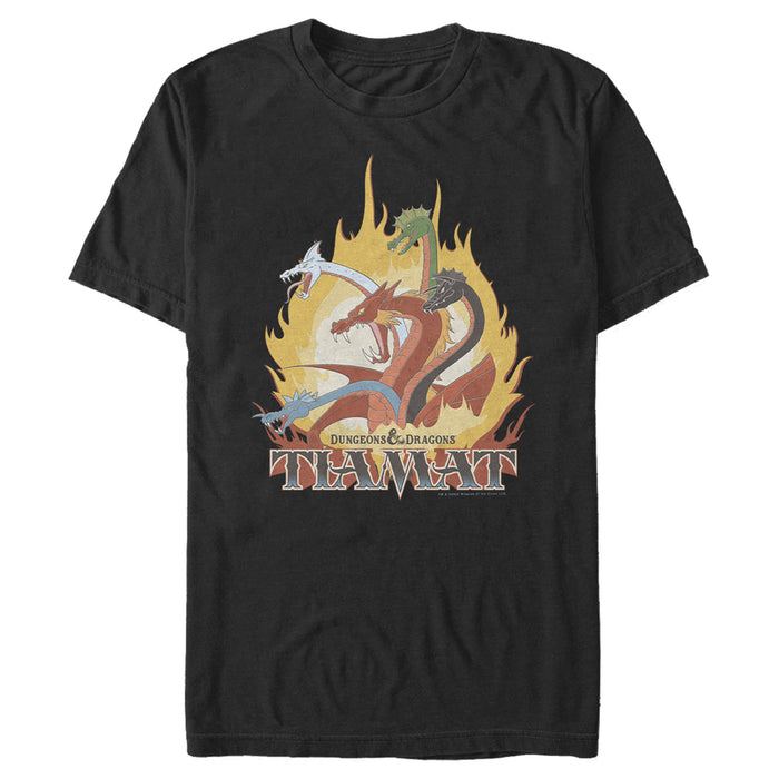 fifth sun Men's Dungeons & Dragons Tiamat Dragon Cartoon T-Shirt