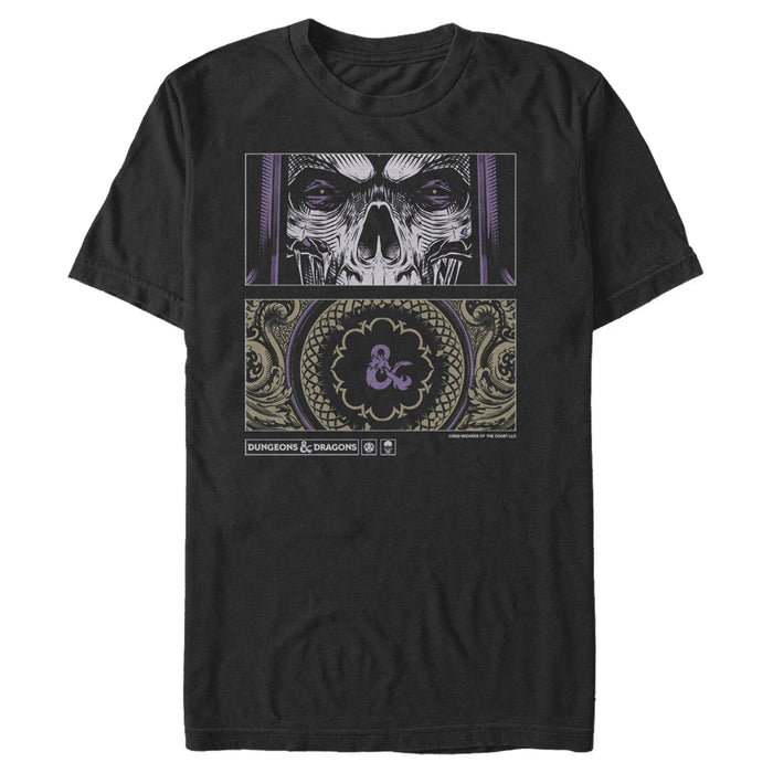 fifth sun Men's Dungeons & Dragons Undead Lich Panel T-Shirt