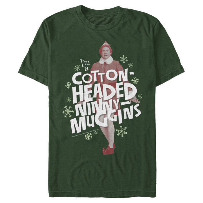 fifth sun Men's Elf Cotton-Headed Ninny Muggins Buddy T-Shirt