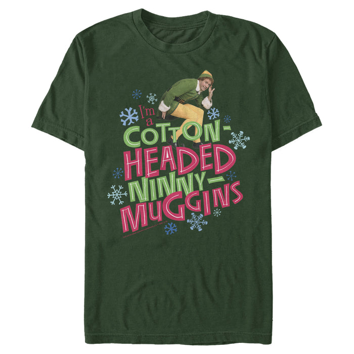 fifth sun Men's Elf Cotton-Headed Ninny Muggins T-Shirt