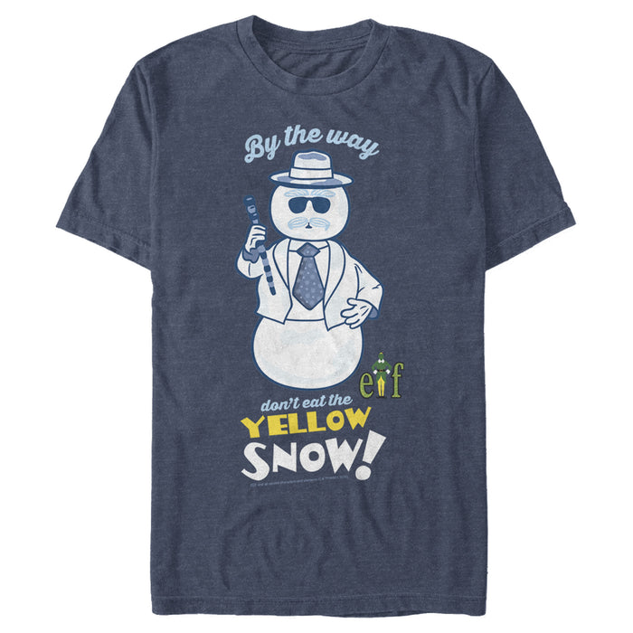 fifth sun Men's Elf Leon the Snowman's Advice T-Shirt