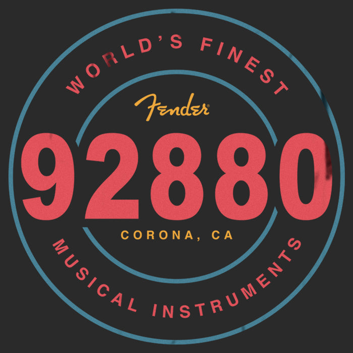 Fifth Sun Men's Fender 92880 Corona CA Logo T-Shirt