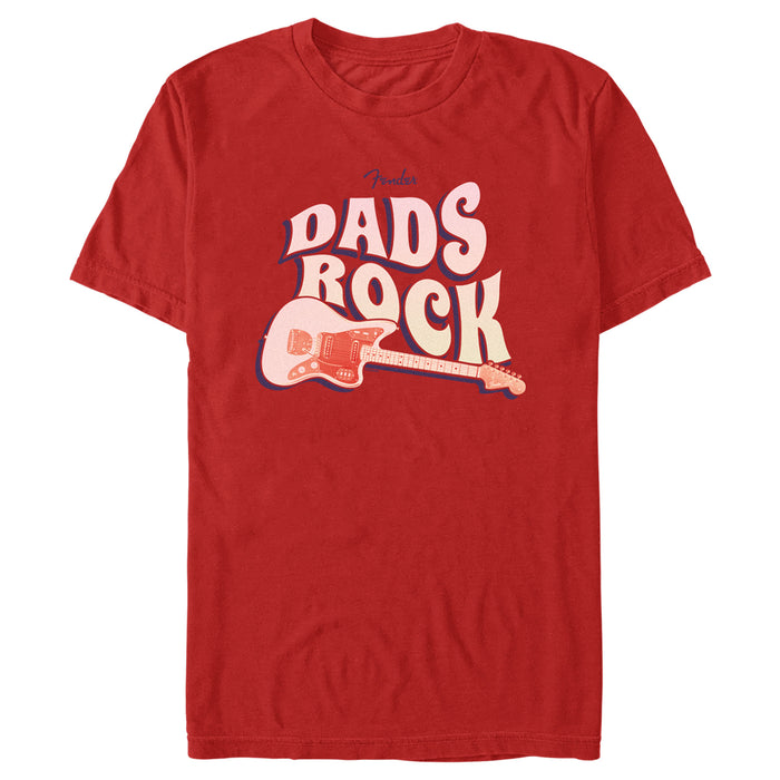 fifth sun Men's Fender Father's Day Dads Rock T-Shirt