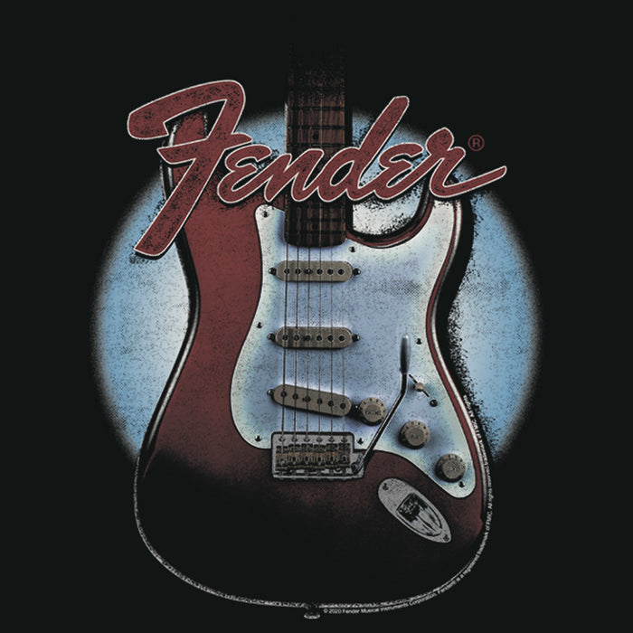 Fifth Sun Men's Fender Guitar Spotlight Logo T-Shirt