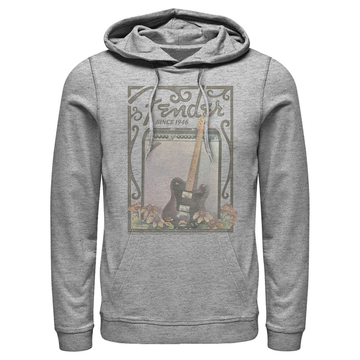 fifth sun Men's Fender Since 1946 Retro Poster Pull Over Hoodie
