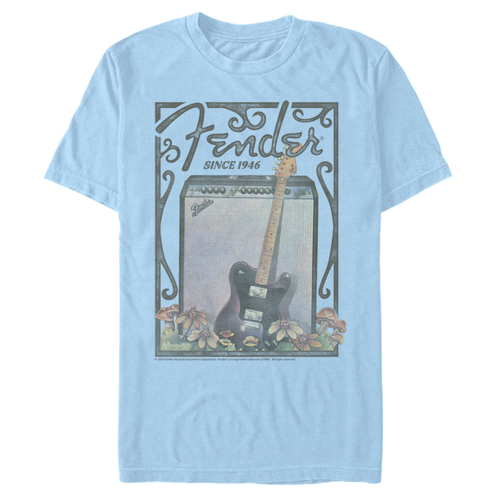 fifth sun Men's Fender Since 1946 Retro Poster T-Shirt