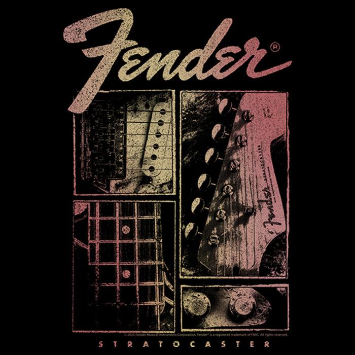 Fifth Sun Men's Fender Sunburst Stratocaster Sweatshirt