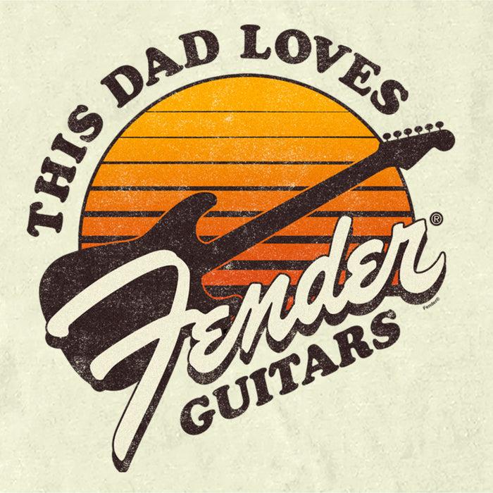 Fifth Sun Men's Fender This Dad Loves Guitars T-Shirt
