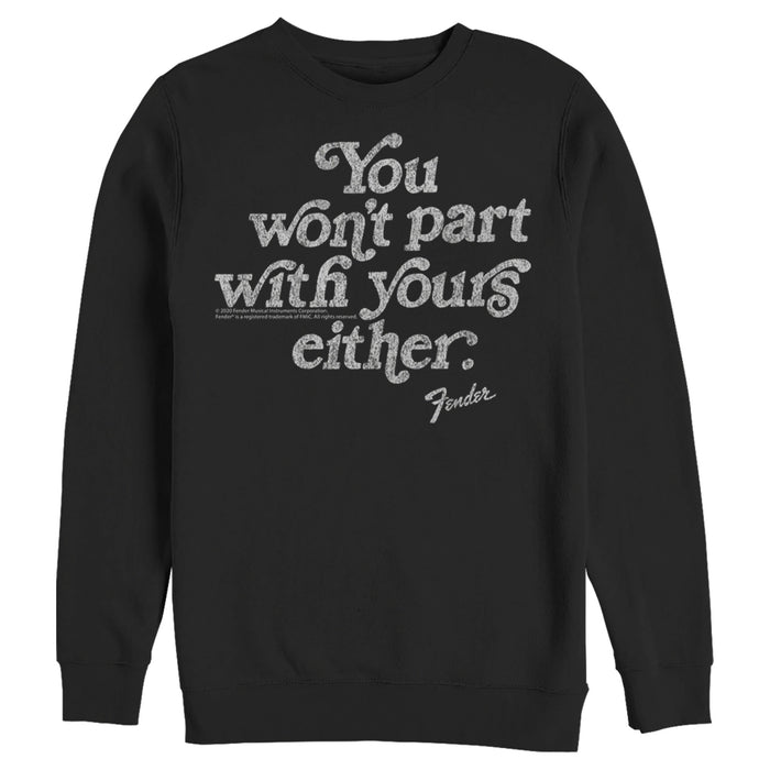 fifth sun Men's Fender You Won't Part With Yours Sweatshirt