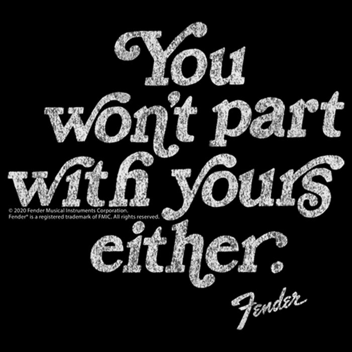 Fifth Sun Men's Fender You Won't Part With Yours T-Shirt