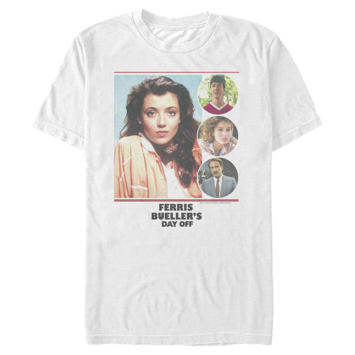 fifth sun Men's Ferris Bueller's Day Off Sloane Portrait T-Shirt