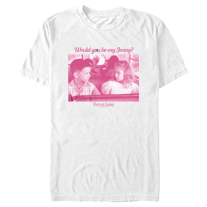 fifth sun Men's Forrest Gump Would you be My Jenny? T-Shirt