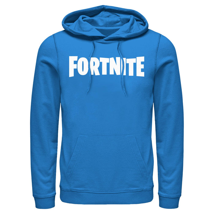 Fifth Sun Men's Fortnite Classic White Logo Pull Over Hoodie
