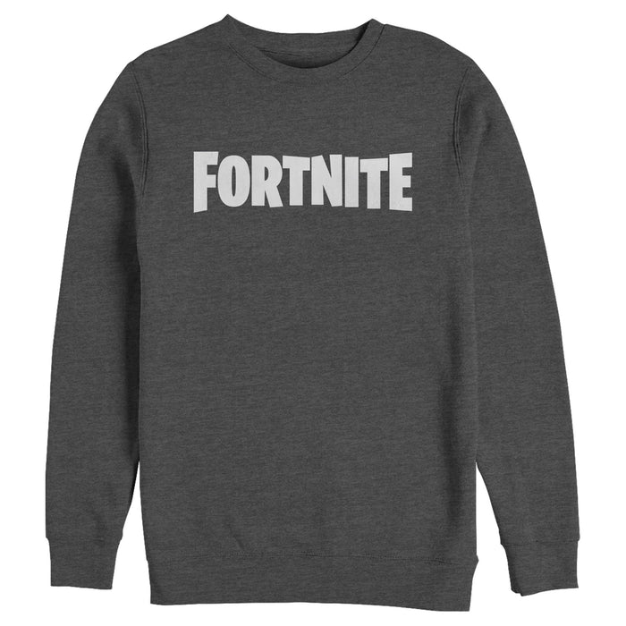Fifth Sun Men's Fortnite Classic White Logo Sweatshirt