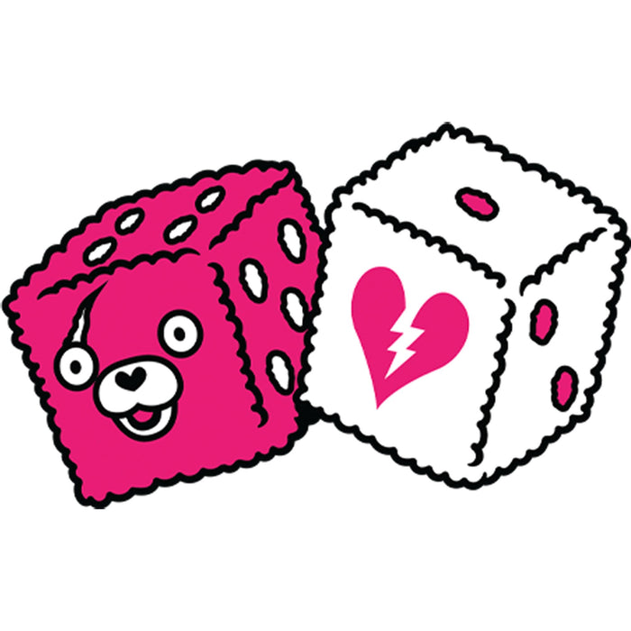 Fifth Sun Men's Fortnite Cuddle Team Leader Large Dice T-Shirt