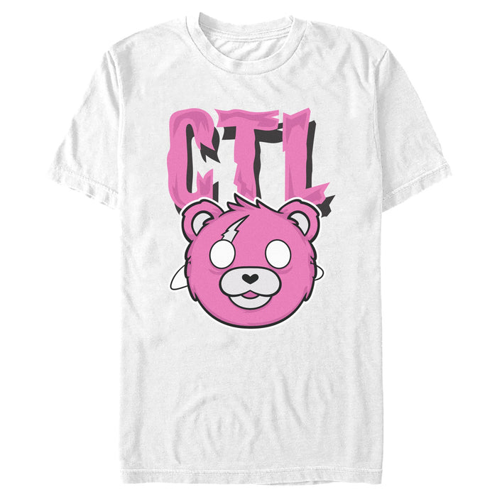fifth sun Men's Fortnite Cuddle Team Leader Large Logo T-Shirt
