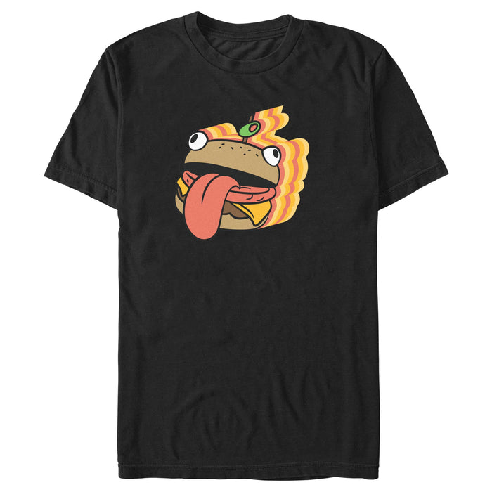 Fifth Sun Men's Fortnite Durr Burger Sticker T-Shirt