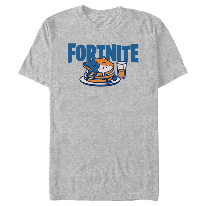 Fifth Sun Men's Fortnite Meowscles Pancakes T-Shirt