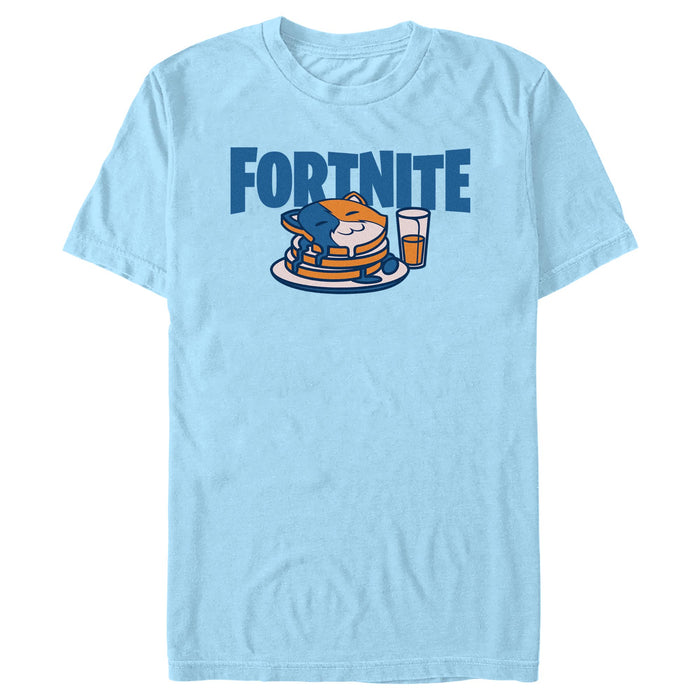 fifth sun Men's Fortnite Meowscles Pancakes T-Shirt