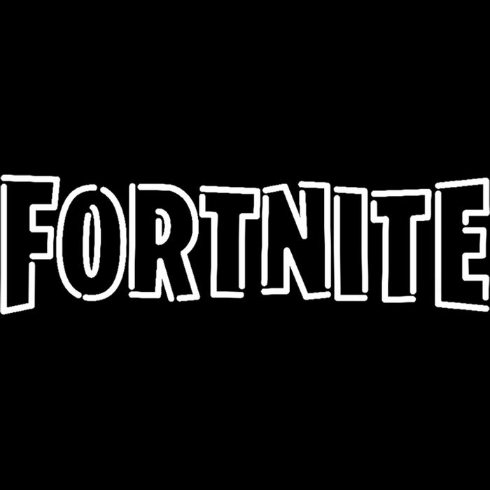 Fifth Sun Men's Fortnite Official Lined Logo T-Shirt