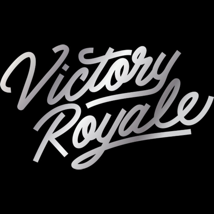 Fifth Sun Men's Fortnite Victory Royale Silver Script Logo T-Shirt