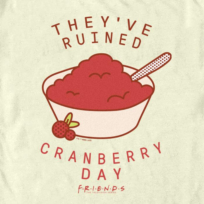 Fifth Sun Men's Friends They've Ruined Cranberry Day T-Shirt