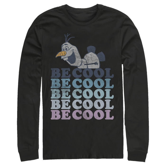 fifth sun Men's Frozen 2 Olaf Be Cool Long Sleeve Shirt
