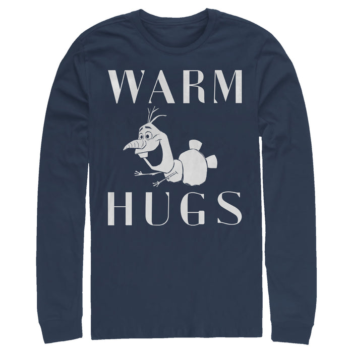 fifth sun Men's Frozen 2 Olaf Warm Hugs Long Sleeve Shirt