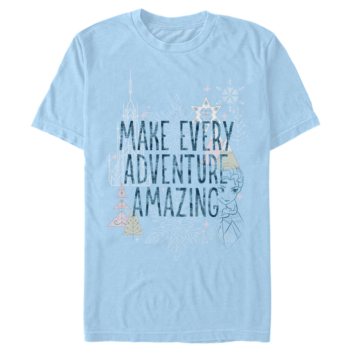 fifth sun Men's Frozen Amazing Adventure Pattern T-Shirt