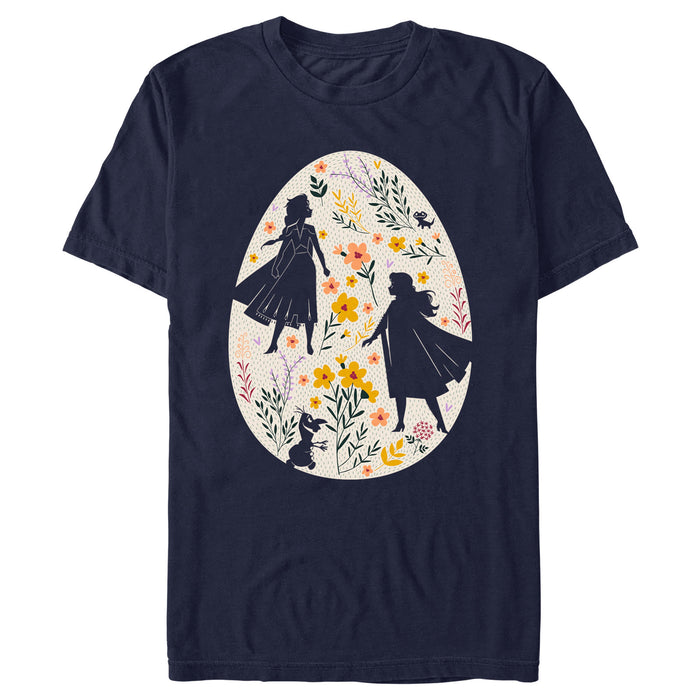 Fifth Sun Men's Frozen Easter Egg Silhouettes T-Shirt
