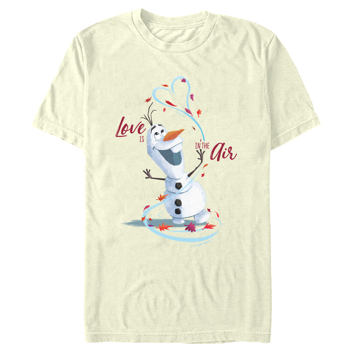 fifth sun Men's Frozen Love Is in the Air Olaf T-Shirt