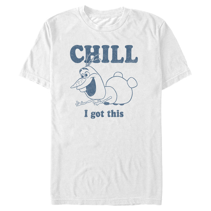 fifth sun Men's Frozen Olaf Chill I Got This Portrait T-Shirt