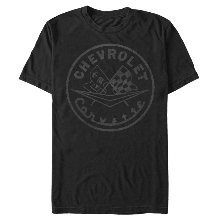 fifth sun Men's General Motors Chevrolet Corvette Logo T-Shirt